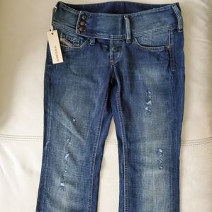 NWT Diesel low-waist blue jeans Cherokee